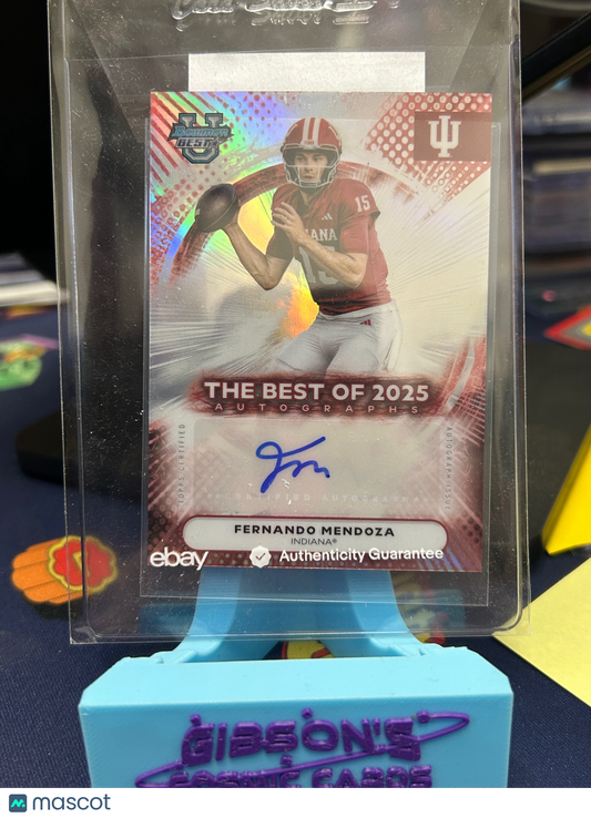 2025 Bowman University Best Football Fernando Mendoza #BOA-FM