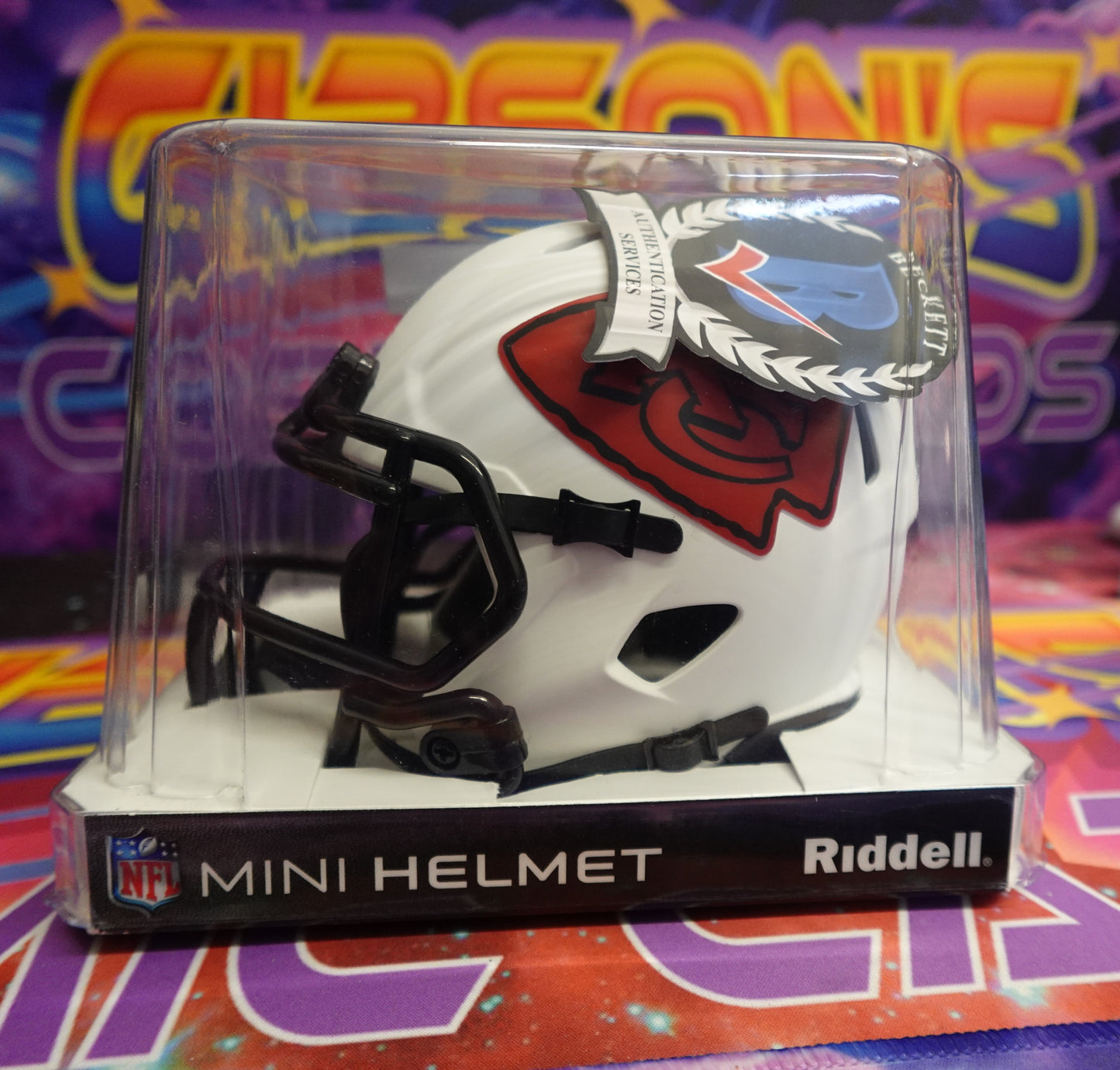 Patrick Mahomes Kansas City Chiefs Signed Football Mini-Helmet Hemlet