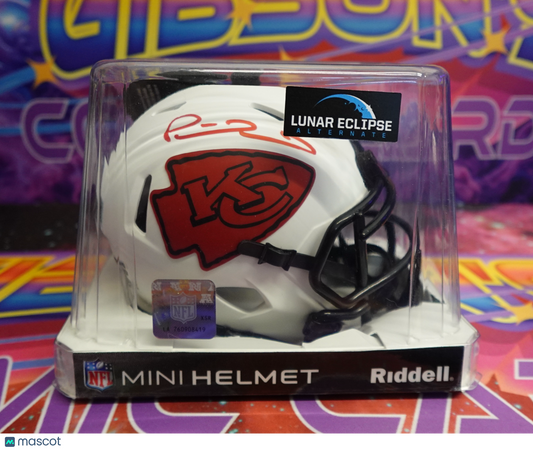 Patrick Mahomes Kansas City Chiefs Signed Football Mini-Helmet Hemlet
