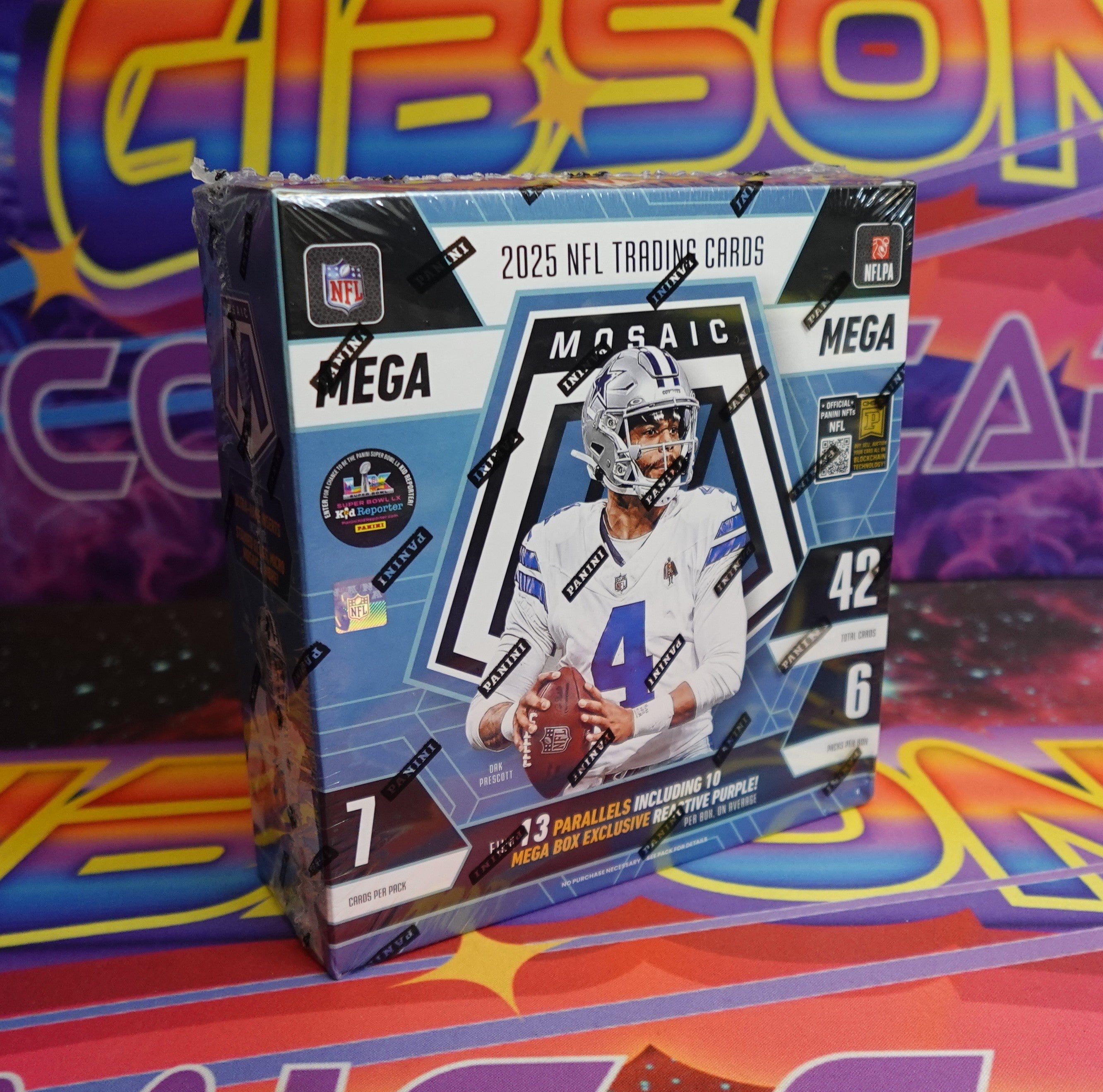 2025 Panini Mosaic Mega Box – Gibson's Cosmic Cards