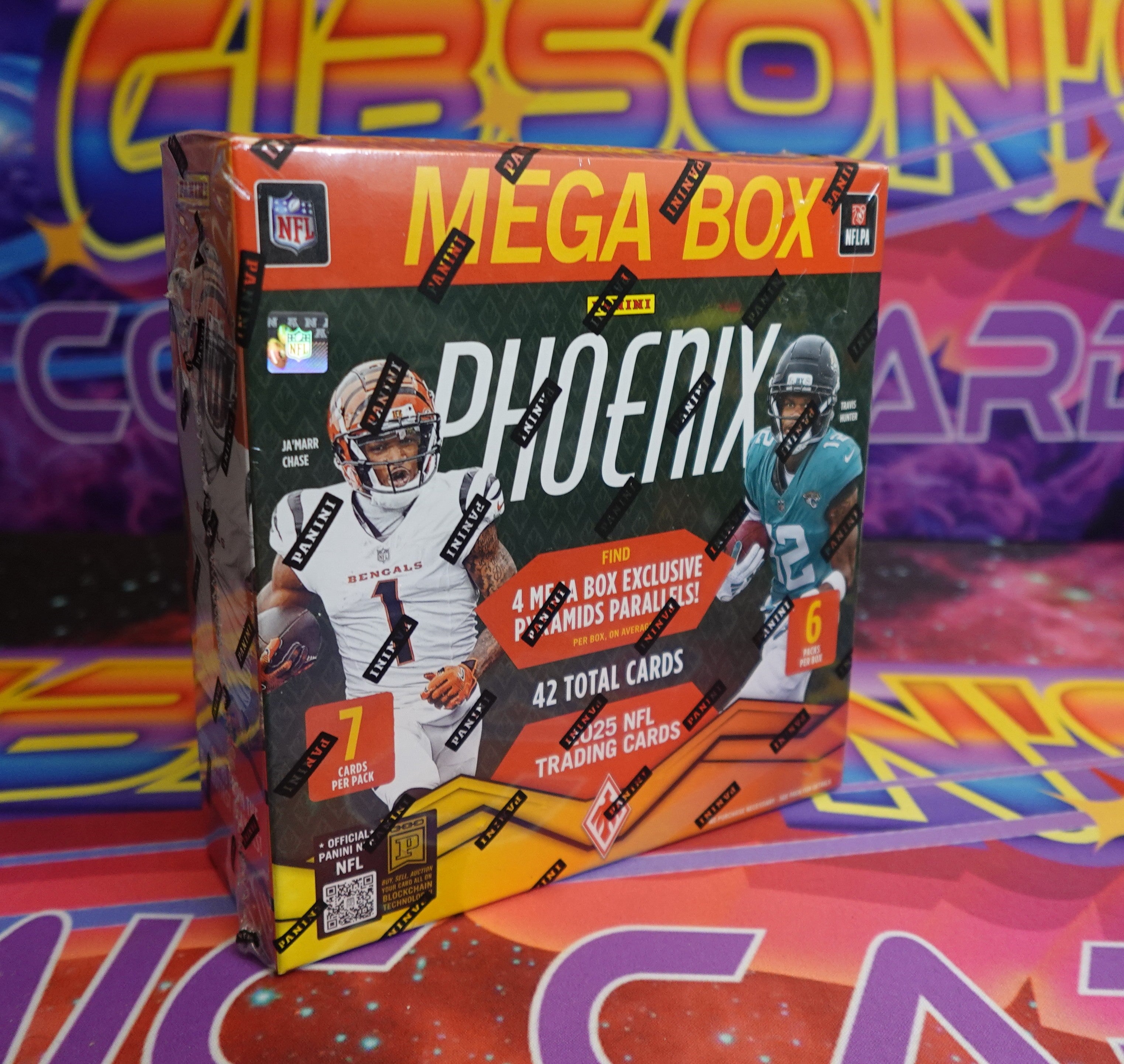 2025 Panini Phoenix Mega Box - Football – Gibson's Cosmic Cards