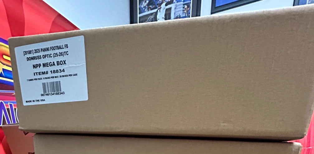 2025 Panini Optic Football Megabox [CASE]